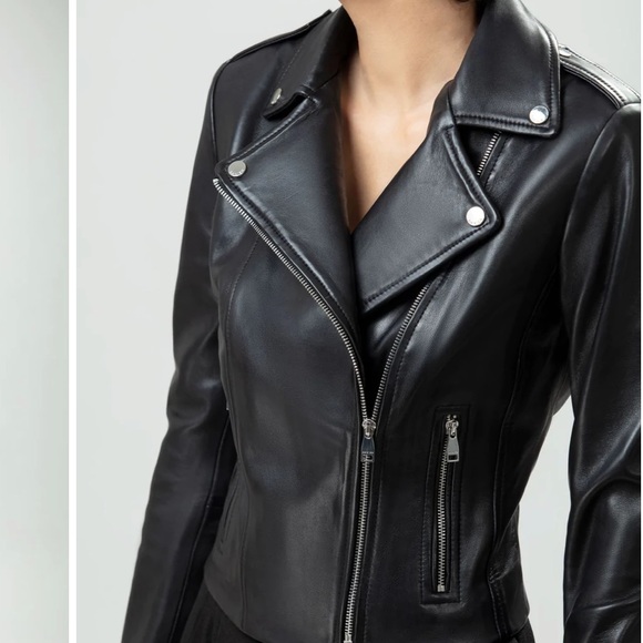 Daria leather jacket - Picture 1 of 16